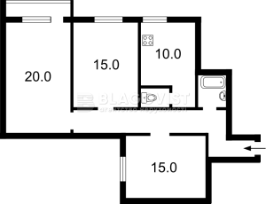 Квартира W-7348252, Антоновича Владимира (Горького), 37/13, Киев - Фото 2