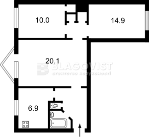 Квартира W-7379490, Лесі Українки бул., 12, Київ - Фото 11