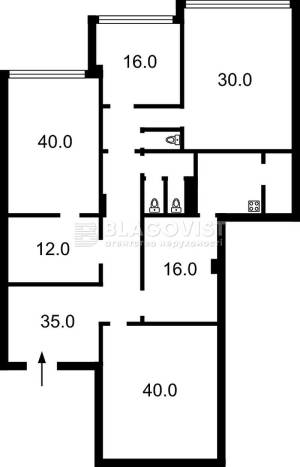  Офис, W-7401411, Леси Украинки бульв., 7б, Киев - Фото 1