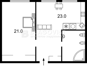 Квартира W-7401583, Іоанна Павла ІІ (Лумумби Патріса), 7, Київ - Фото 11