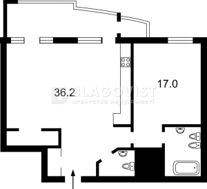 Квартира W-7404236, Тютюнника Василя (Барбюса Анрі), 37/1, Київ - Фото 4