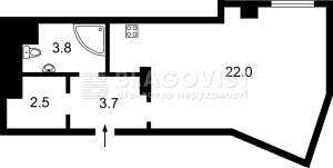 Квартира W-7418862, Руданского Степана, 3а, Киев - Фото 2