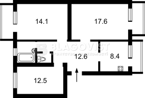 Квартира W-7421648, Тарасовская, 20, Киев - Фото 1