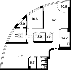  Офис, W-7421657, Кловский спуск, 7, Киев - Фото 2
