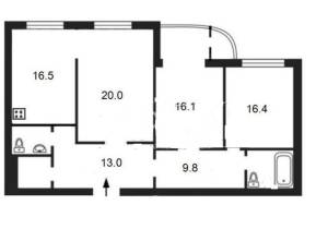 Квартира W-7434781, Лабораторный пер., 6, Киев - Фото 4
