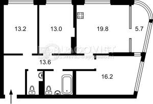 Квартира W-7141643, Причальна, 12, Київ - Фото 1