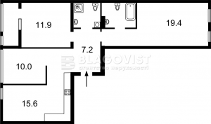 Квартира W-7304217, Регенераторная, 4, Киев - Фото 2