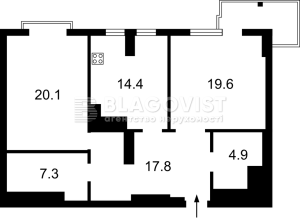 Квартира W-7425605, Коновальця Євгена (Щорса), 44а, Київ - Фото 6