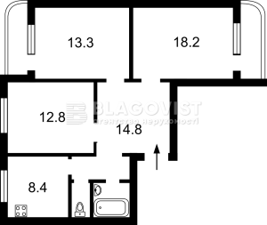 Квартира W-7425881, Ушинского, 25а, Киев - Фото 2