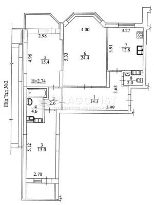 Квартира W-7429286, Закревского Николая, 95а, Киев - Фото 15