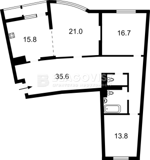 Квартира W-7429812, Дніпровська наб., 19в, Київ - Фото 4