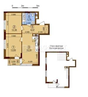 Квартира W-7430840, Семьи Кристеров, 14в, Киев - Фото 14