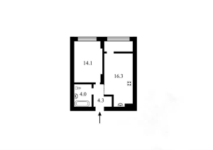 Квартира W-7434550, Семьи Кристеров, 16, Киев - Фото 13