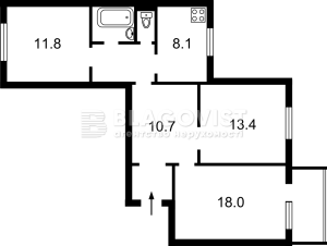 Квартира W-7436628, Червоної Калини просп. (Маяковського Володимира просп.), 71, Київ - Фото 4
