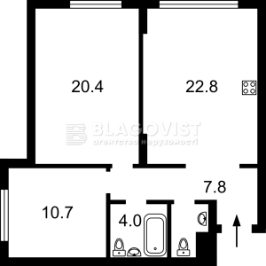 Квартира W-7439981, Сверстюка Євгена (Раскової Марини), Київ - Фото 6