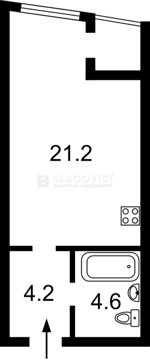 Квартира W-7440655, Каховская (Никольская Слободка), 62а, Киев - Фото 5