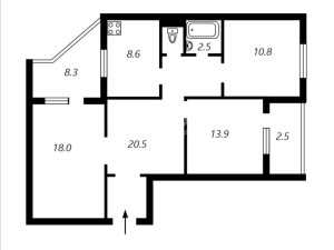 Квартира W-7336418, Харківське шосе, 180/21, Київ - Фото 17