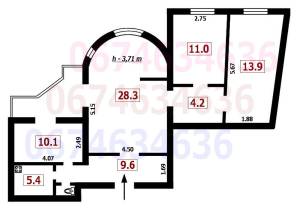  Офис, W-7379087, Саксаганского, 84/86, Киев - Фото 12