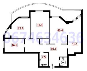  Офіс, W-7420766, Шота Руставелі, 44, Київ - Фото 14