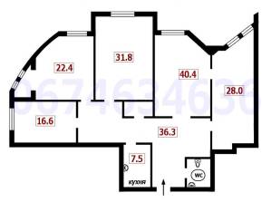  Офис, W-7420766, Шота Руставели, 44, Киев - Фото 13
