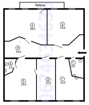  Офис, W-7450189, Антоновича Владимира (Горького), 48, Киев - Фото 8