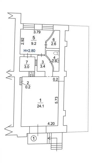  Нежилое помещение, W-7448262, Саксаганского, Киев - Фото 2