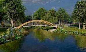 Міст у парку